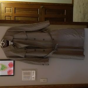 Towne by London Fog Trench Coat 38 Reg